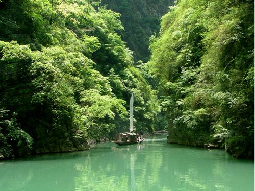 不可不游 三峡旅游亮点“神女溪”